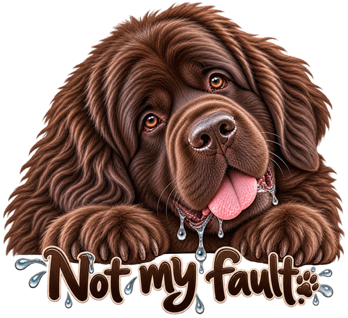 Not My Fault shirt design
