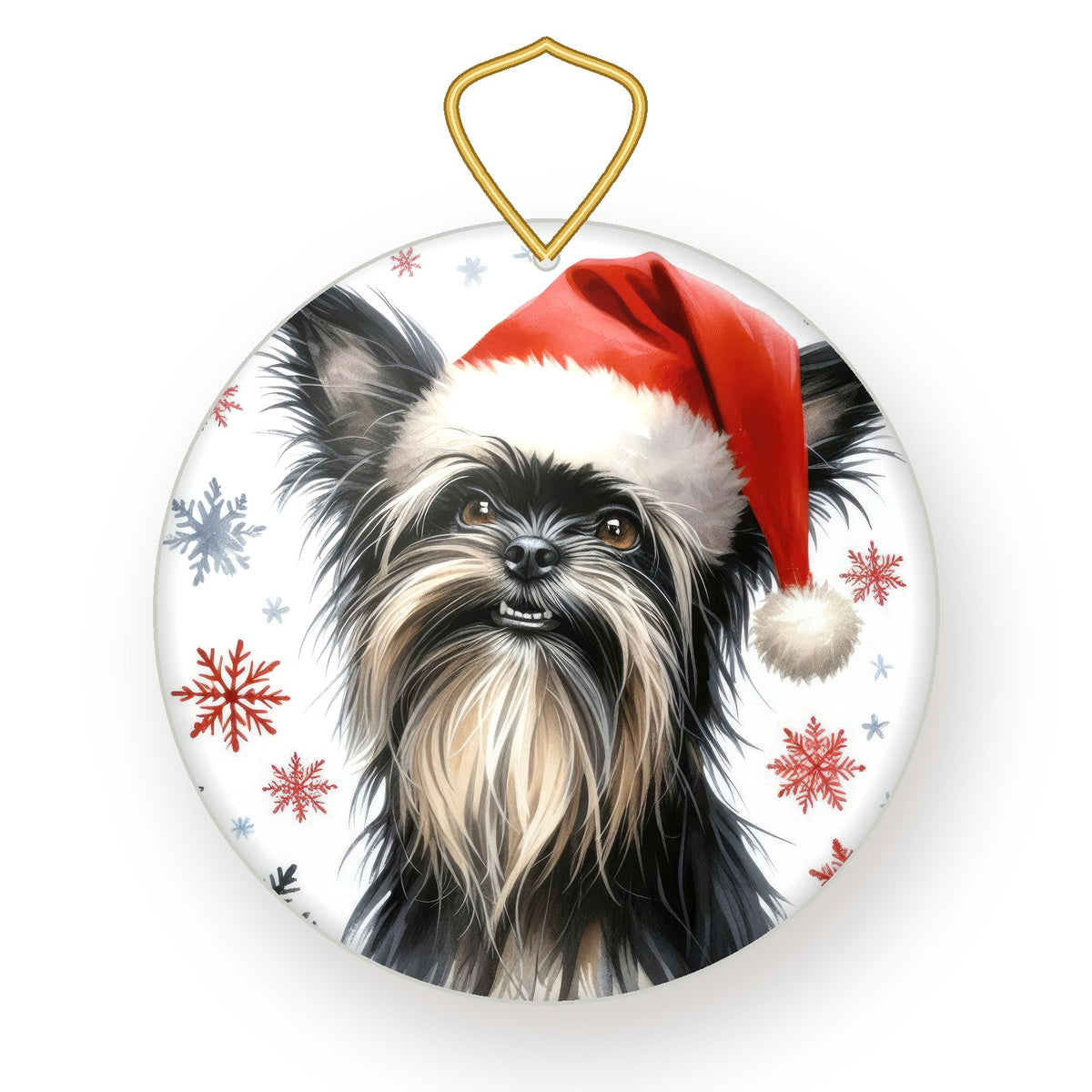 Affenpinscher Christmas ornament