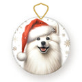American Eskimo Dog Christmas ornament