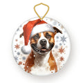American Staffordshire Terrier Christmas ornament
