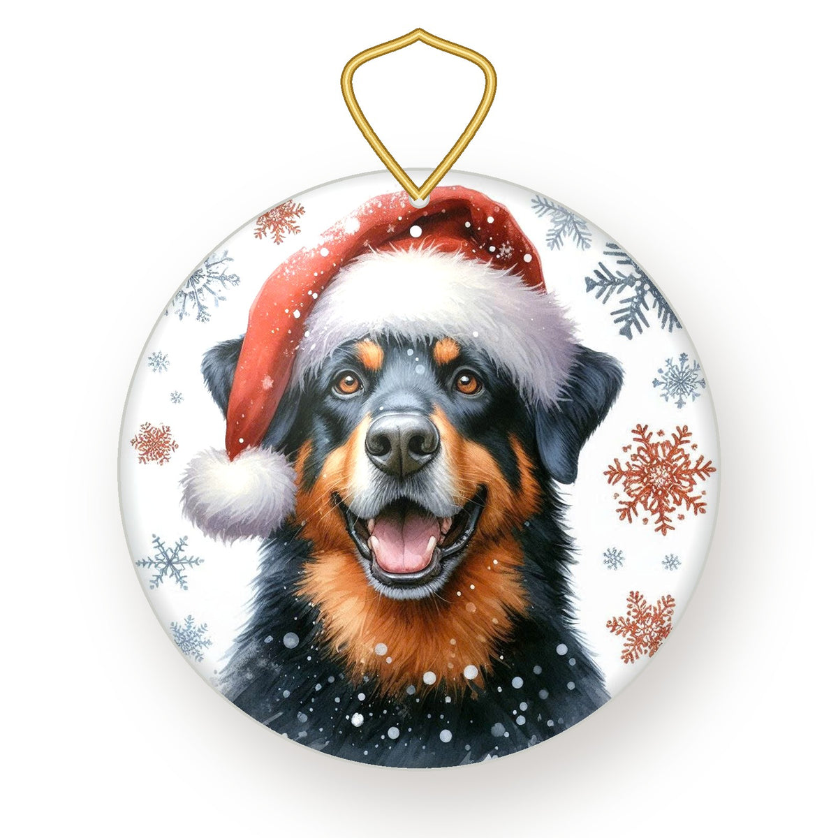 Beauceron Christmas ornament