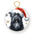 Black Russian Terrier Christmas ornament