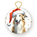 Borzoi Christmas ornament