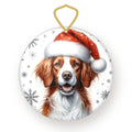 Brittany Christmas ornament