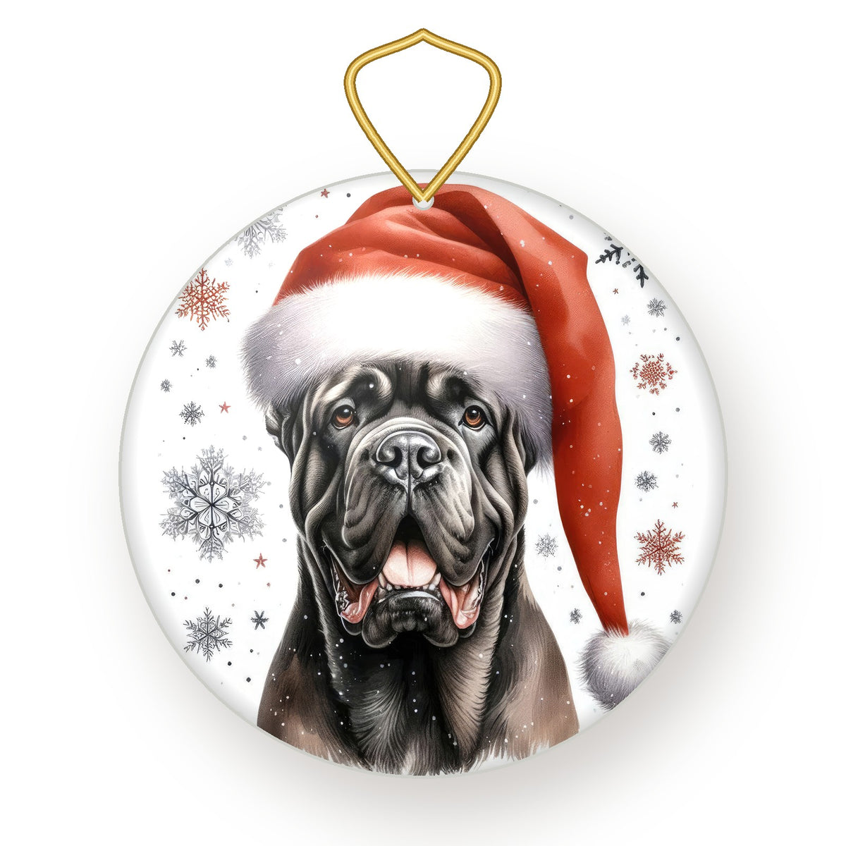 Cane Corso Christmas ornament