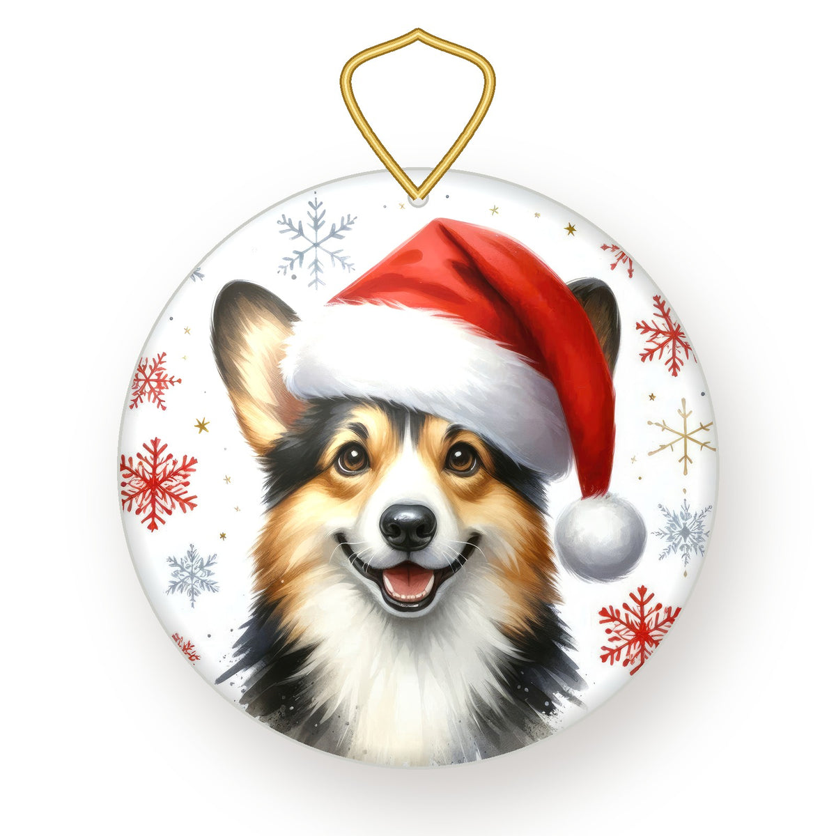 Cardigan Welsh Corgi Christmas ornament