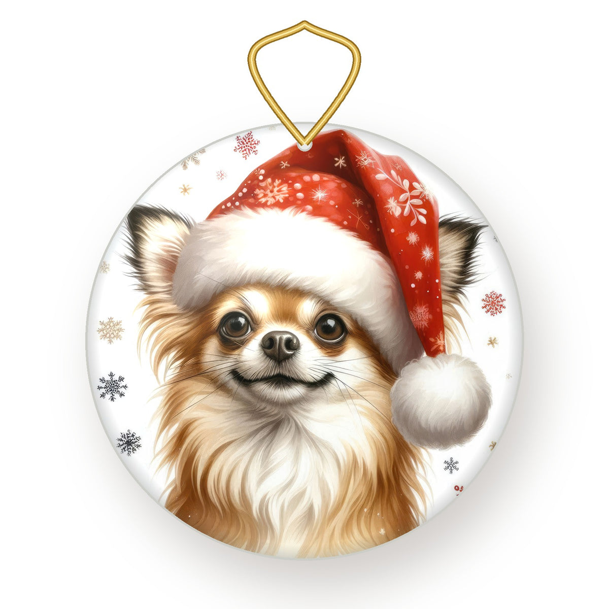 Chihuahua Christmas ornament