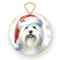 Coton de Tulear Christmas ornament