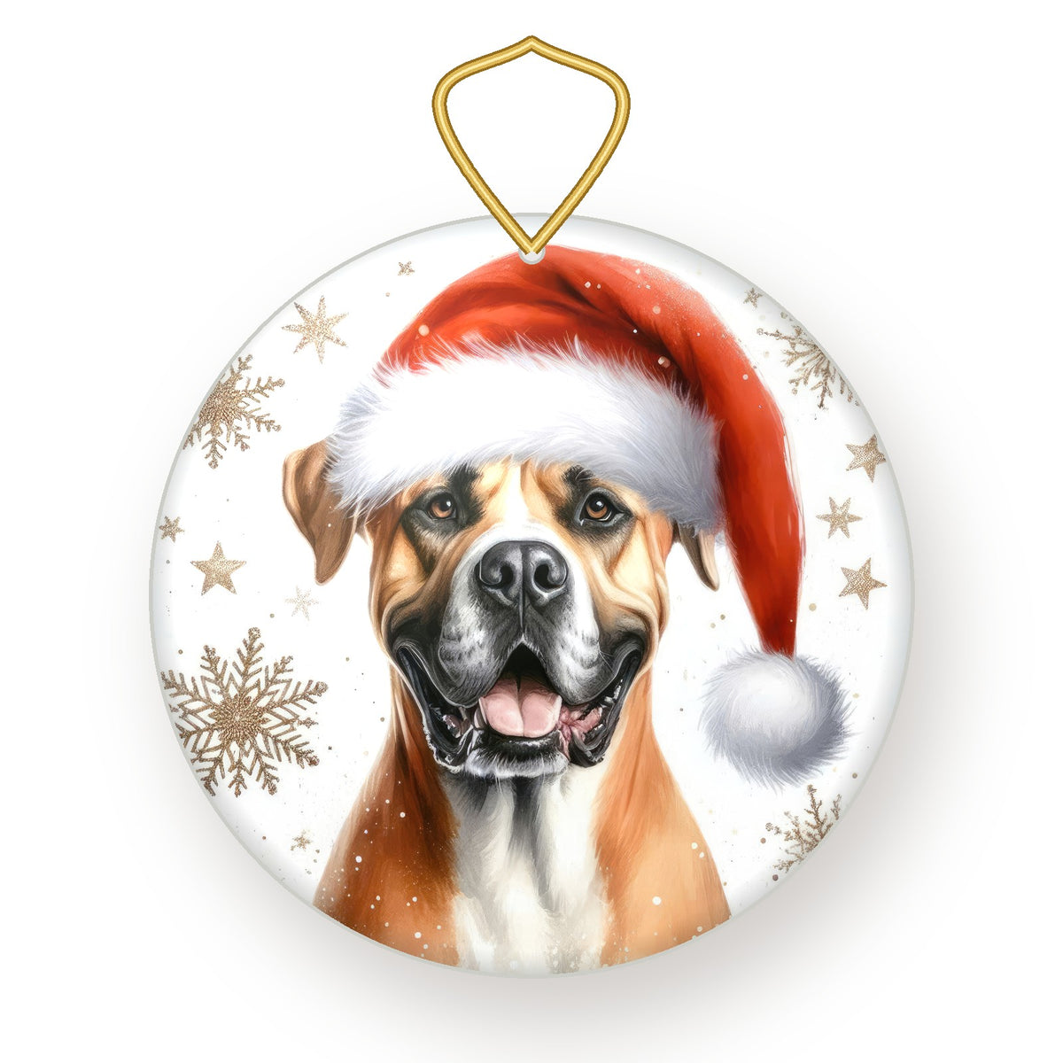 Dogo Argentino Christmas ornament