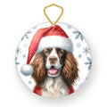 English Springer Spaniel Christmas ornament