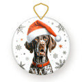 German Shorthaired Pointer Christmas ornament