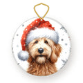 Goldendoodle Christmas ornament