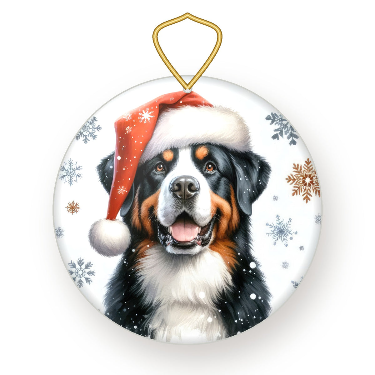 Greater Swiss Mountain Dog Christmas ornament