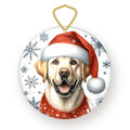 Labrador Retriever Christmas ornament