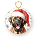 Mastiff Christmas ornament