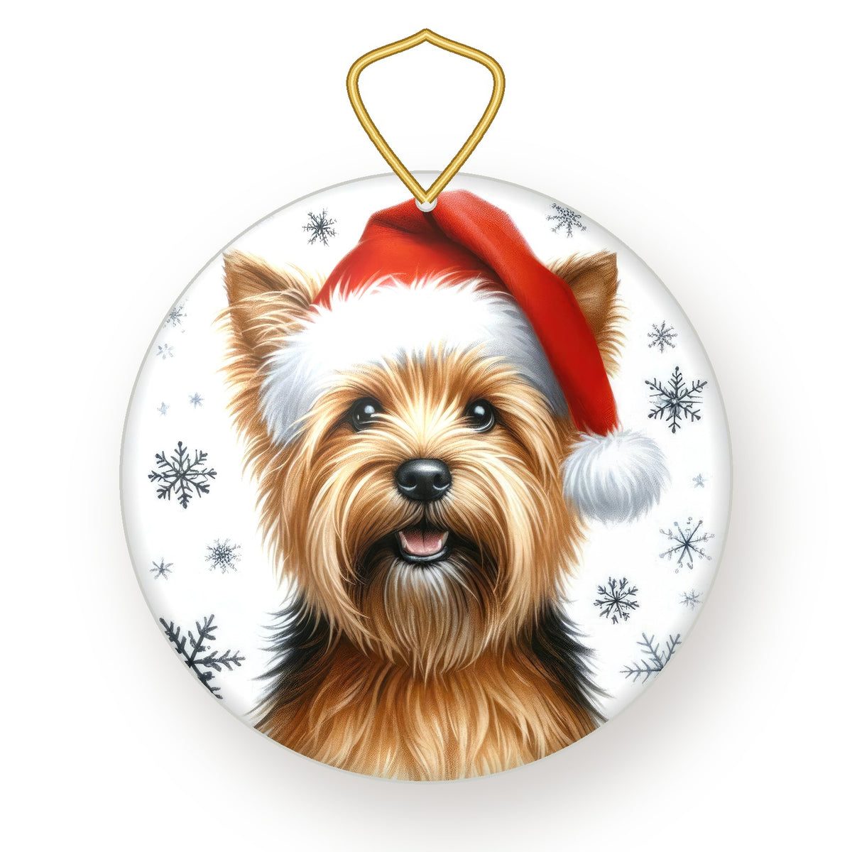 Norfolk Terrier Christmas ornament