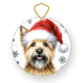 Norwich Terrier Christmas ornament