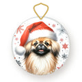 Pekingese Christmas ornament