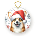 Pembroke Welsh Corgi Christmas ornament