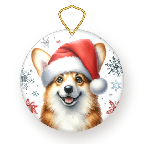 Pembroke Welsh Corgi Christmas ornament