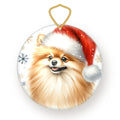 Pomeranian Christmas ornament