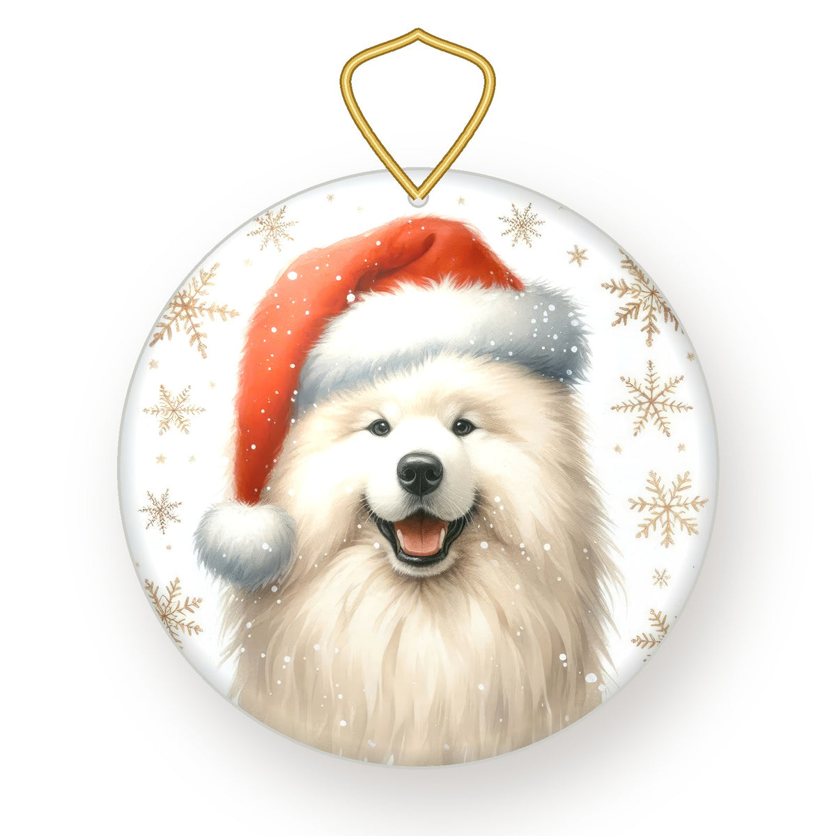 Samoyed Christmas ornament