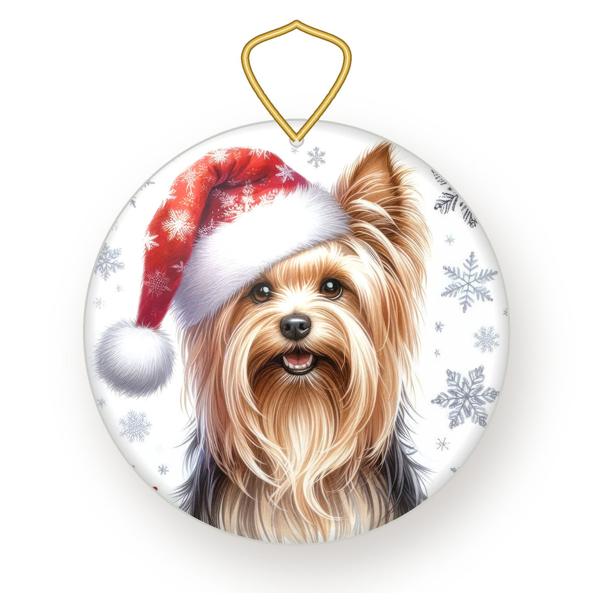 Silky Terrier Christmas ornament