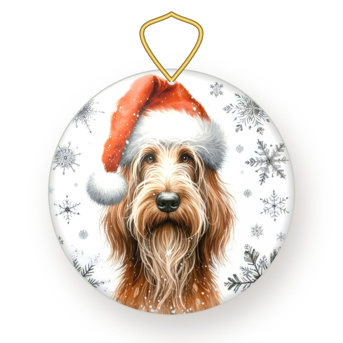 Spinone Italiano Christmas ornament