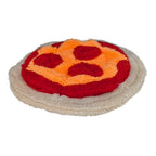 Cycle Dog Duraplush Soft Flying Pizza dog toy, side view