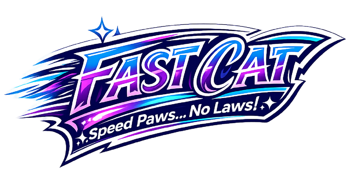 Fast CAT: Speed Paws... No Laws! shirt design