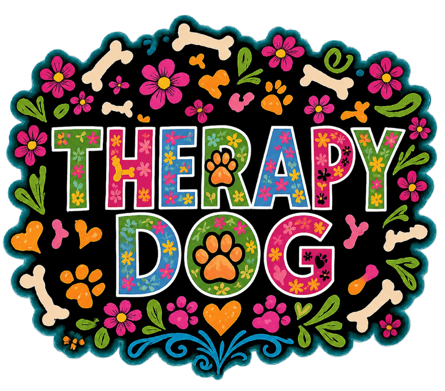 Therapy Dog Floral