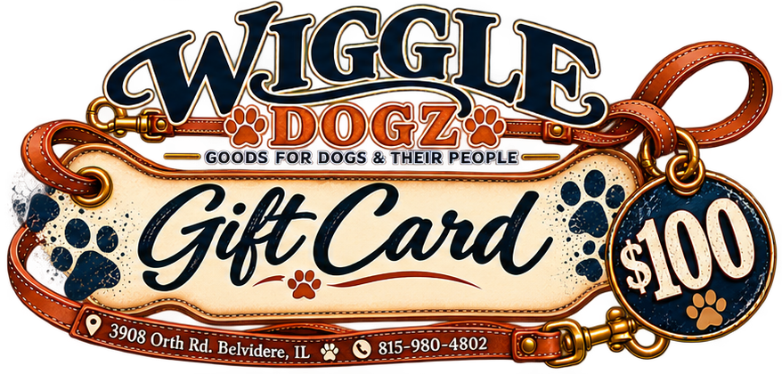 Wiggle Dogz $100 gift card