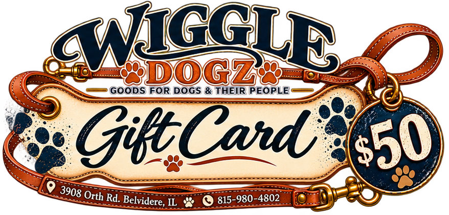 Wiggle Dogz $50 gift card