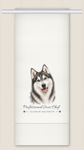 Alaskan Malamute tea towel - Professional Sous Chef