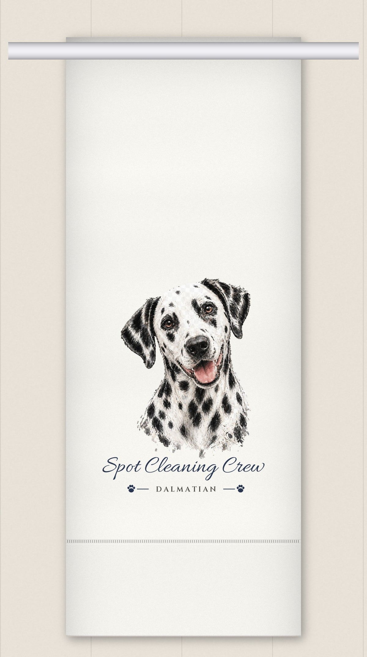 Dalmatian tea towel - Spot Cleaning Crew