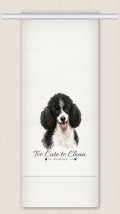 Poodle - Parti tea towel - Too Cute to Clean